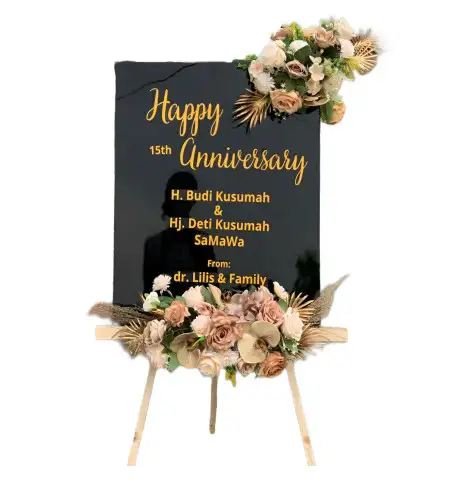 Papan Bunga Akrilik Dausa